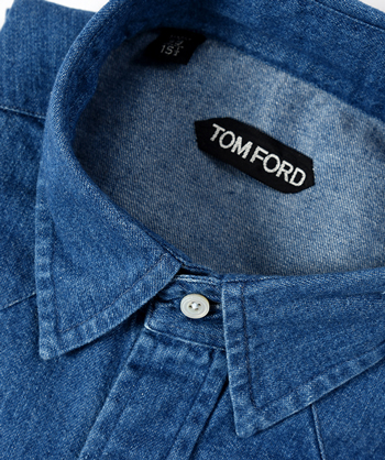 TOMFORD (トムフォード) “品”が漂うデニムシャツ - 5分でわかるイタリア服